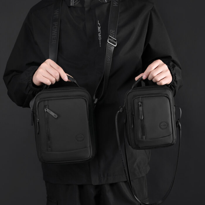 Men's Nylon Shoulder Messenger Bag - Image 7