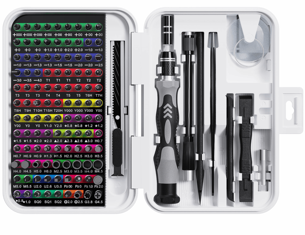 132 in 1 Precision Magnetic Screwdriver Set with Storage Box