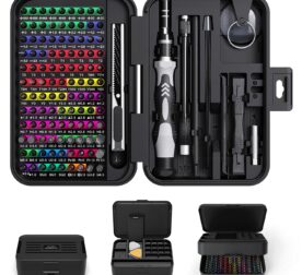 132 in 1 Precision Magnetic Screwdriver Set with Storage Box