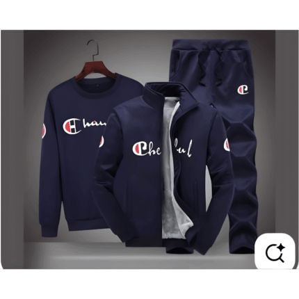 3-Piece Champion Sweat-wear – Stylish Tracksuit | GatangaOS