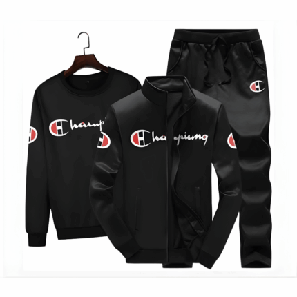 3-Piece Champion Sweat-wear – Stylish Tracksuit | GatangaOS