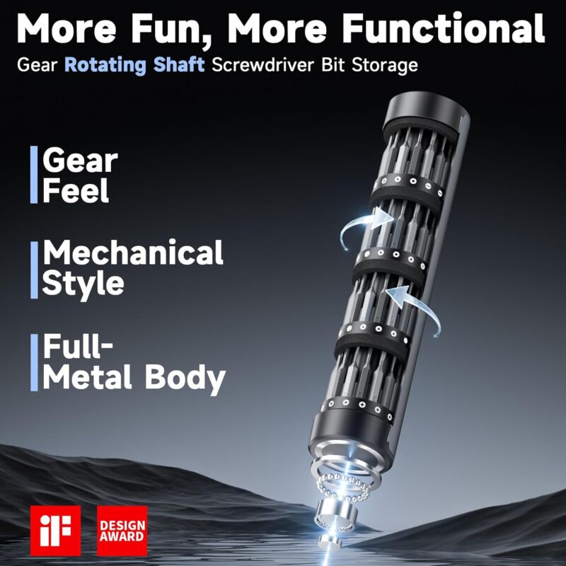 62 in 1 Mini Electric Precision Screwdriver Set Cordless Rechargeable Kit on GatangaOS