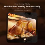 1500W Oraimo Cooking Visible Smart Air Fryer - Image 2