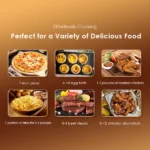 1500W Oraimo Cooking Visible Smart Air Fryer - Image 5