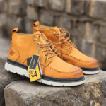 CAT Engineering Boots Durable Workwear Brown