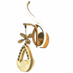 Gold Crystal LED Wall Light – Elegant Lighting | GatangaOS