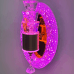 Golden Cascade Crystal Wall Light | GatangaOS