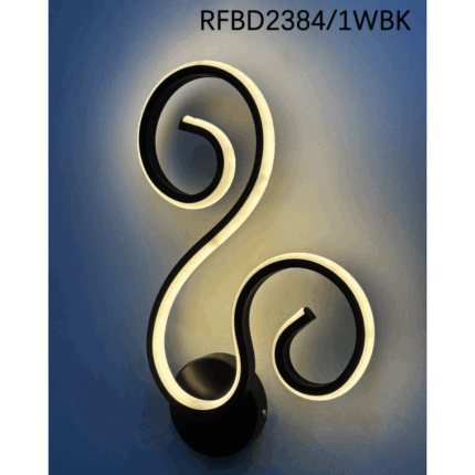 Modern Swirl LED Wall Light – Artistic Decorative Indoor Lamp | Gatanga Online Store (GatangaOS)