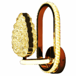 Aurora Luxe Crystal LED Wall Light | GatangaOS