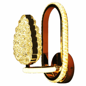 Aurora Luxe Crystal LED Wall Light | GatangaOS