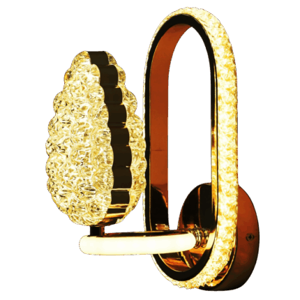 Aurora Luxe Crystal LED Wall Light | GatangaOS